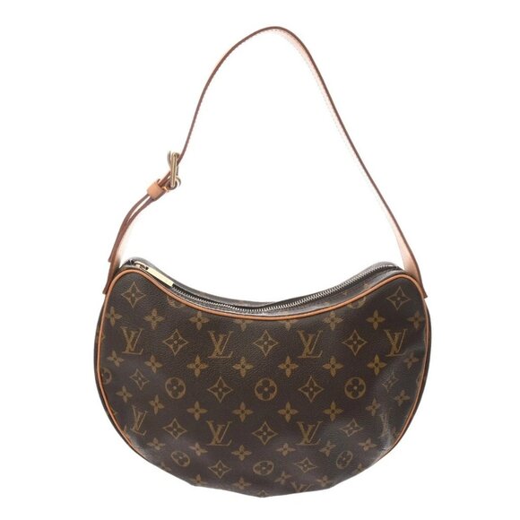 LOUIS VUITTON Monogram Pochette Croissant MM Brown - Picture 1 of 15